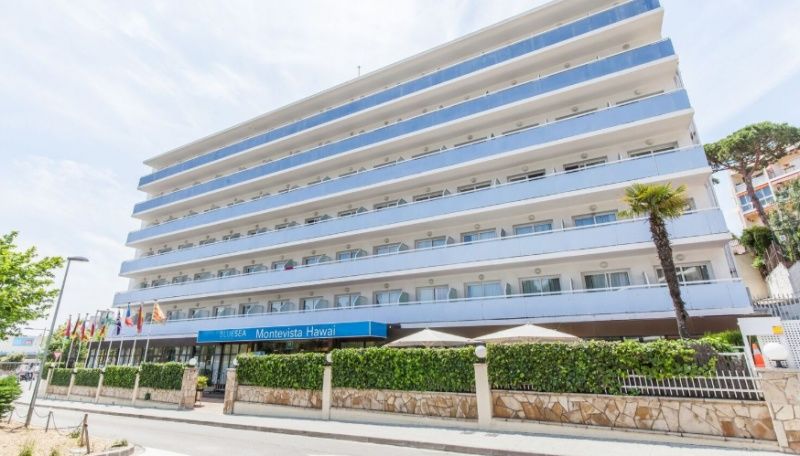 Hotel Bluesea Montevista Hawai Lloret de Mar Exterior foto